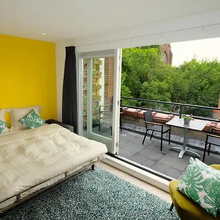 Διαμέρισμα Sunny 45m2 Penthouse With Balcony And Terrace - R65c *