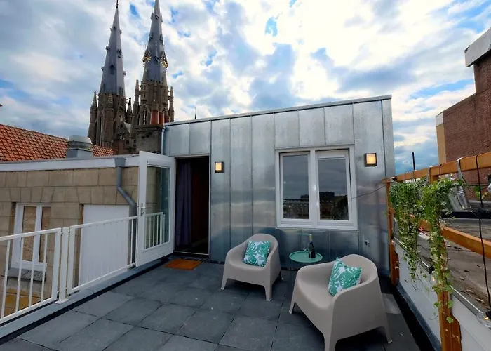 Apartmán Sunny 45m2 Penthouse With Balcony And Terrace - R65c Eindhoven