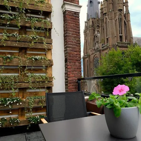 Apartamento Sunny 45m2 Penthouse With Balcony And Terrace - R65c Eindhoven